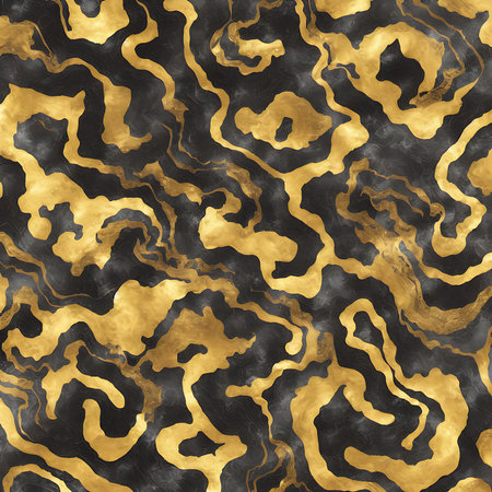 Luxurious Orion Olive ink marble-like abstract texture with Gold agate Tileの素材