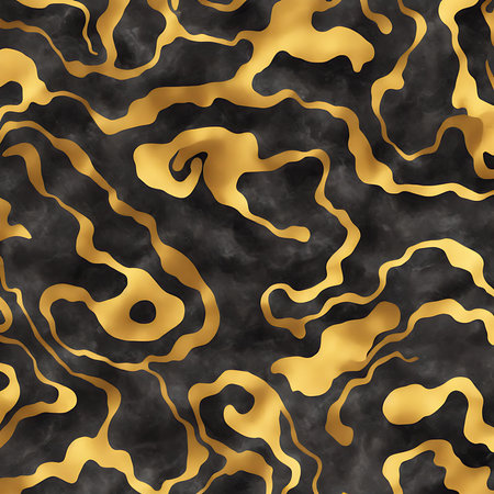 Luxurious Orion Olive ink marble-like abstract texture with Gold agate Tileの素材