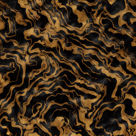 Luxurious Orion Olive ink marble-like abstract texture with Gold agate Tileの素材