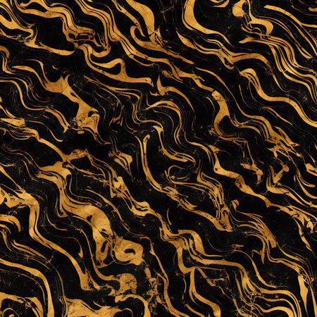Luxurious Orion Olive ink marble-like abstract texture with Gold agate Tileの素材