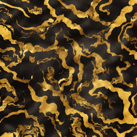 Luxurious Orion Olive ink marble-like abstract texture with Gold agate Tileの素材