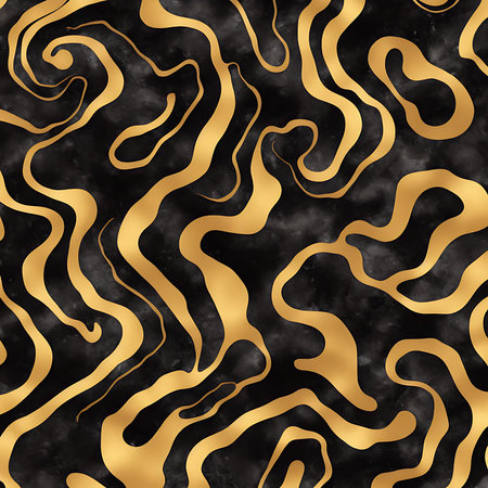 Luxurious Orion Olive ink marble-like abstract texture with Gold agate Tileの素材