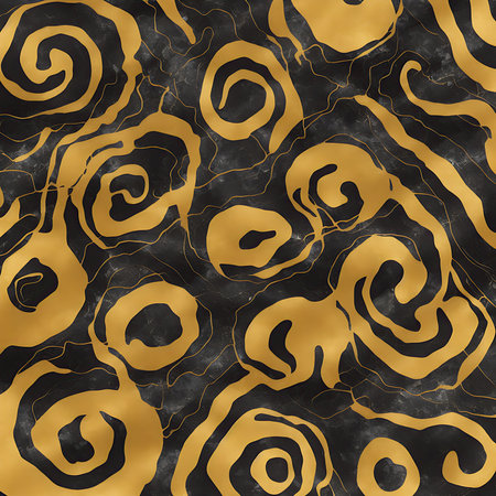 Luxurious Orion Olive ink marble-like abstract texture with Gold agate Tileの素材