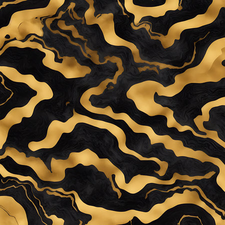 Luxurious Orion Olive ink marble-like abstract texture with Gold agate Tileの素材