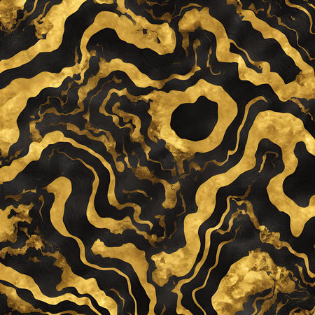 Luxurious Orion Olive ink marble-like abstract texture with Gold agate Tileの素材
