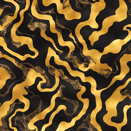 Luxurious Orion Olive ink marble-like abstract texture with Gold agate Tileの素材