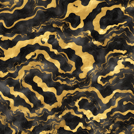 Luxurious Orion Olive ink marble-like abstract texture with Gold agate Tileの素材