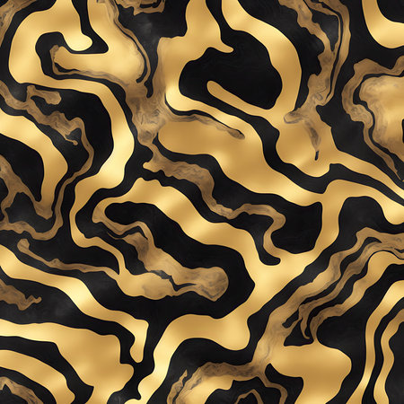 Luxurious Orion Olive ink marble-like abstract texture with Gold agate Tileの素材