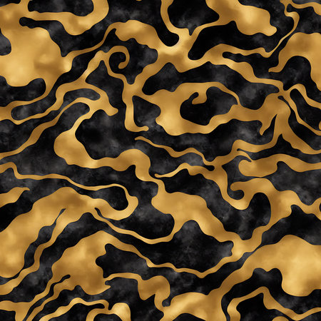 Luxurious Orion Olive ink marble-like abstract texture with Gold agate Tileの素材
