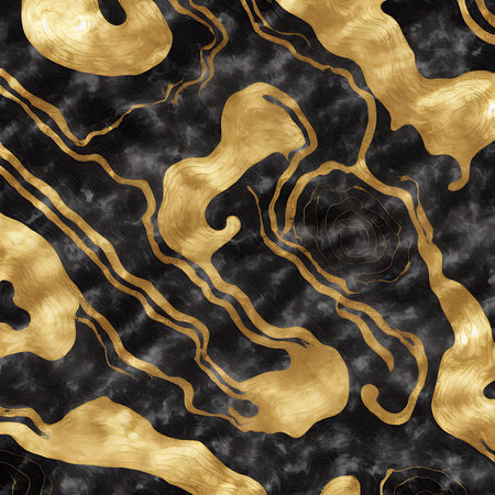Luxurious Orion Olive ink marble-like abstract texture with Gold agate Tileの素材
