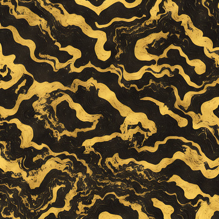 Luxurious Orion Olive ink marble-like abstract texture with Gold agate Tileの素材