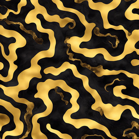 Luxurious Orion Olive ink marble-like abstract texture with Gold agate Tileの素材