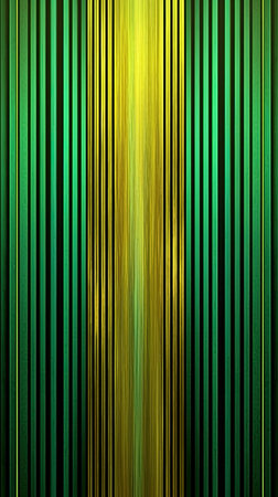 Stripes of emerald and gold, abstract art pattern adorable frog prince AI Generatedの素材