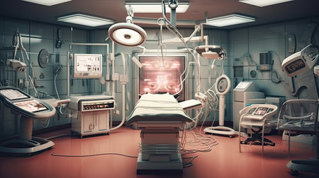 Medical industry and health care, AI Generatedの素材