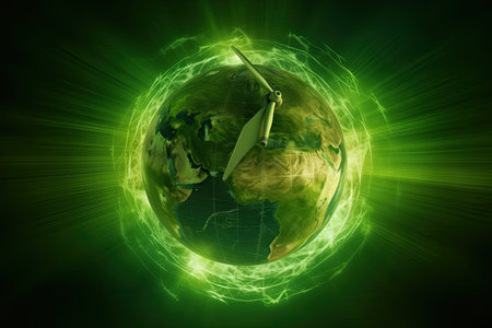 Surreal Concept of Climate Changing Dramatically, Generative AISurreal Concept of Climate Changing Dramatically, Generative AIの素材