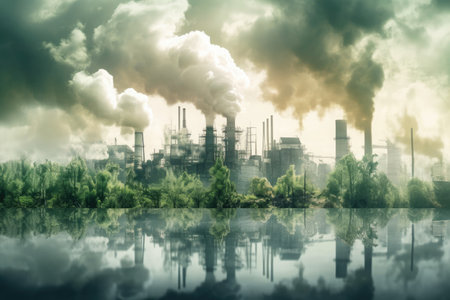 Surreal Concept of Climate Changing Dramatically, Generative AISurreal Concept of Climate Changing Dramatically, Generative AIの素材