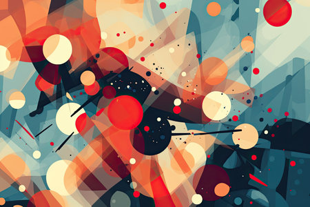 Abstract Colorful Background, Generative AIの素材