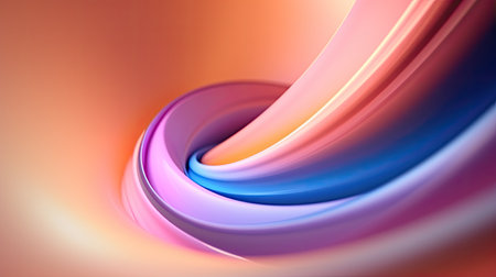 Abstract Infusion Wavy Background, Generative AIの素材