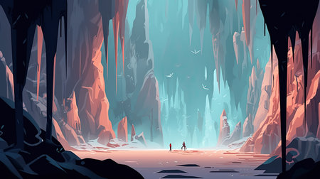 Inspiring surreal wall art wallpaper, Generative AIの素材