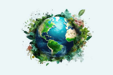 Surreal Concept of Climate Changing Dramatically, Generative AISurreal Concept of Climate Changing Dramatically, Generative AIの素材
