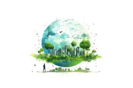 Surreal Concept of Climate Changing Dramatically, Generative AISurreal Concept of Climate Changing Dramatically, Generative AIの素材