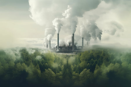 Surreal Concept of Climate Changing Dramatically, Generative AISurreal Concept of Climate Changing Dramatically, Generative AIの素材