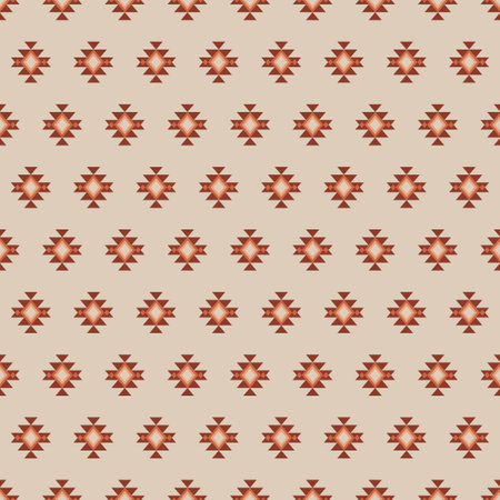 Ethnic Aztec seamless pattern. Tribal Navajo pattern.Geometric ornament. Vector illustration in boho...