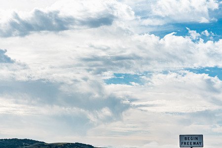Cloudscape Background. Sign, Symbol, Concept, Copy Spaceの写真素材