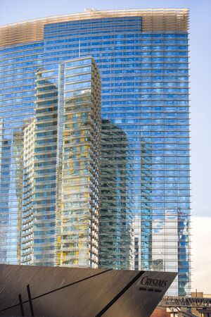 Aria Resort and Casino, Downtown Las Vegas, Nevada, USA, November 19, 2016のeditorial素材