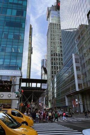 New York City/USA - May 24, 2019
Manhattan skyline, New York city. Street view, traffic, touristsのeditorial素材
