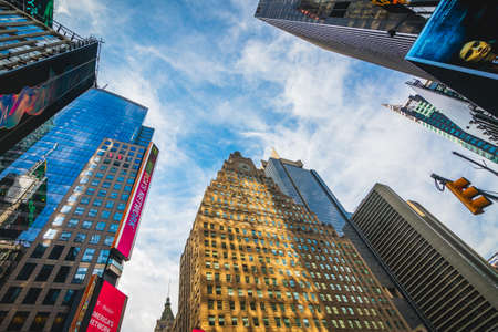 New York City/USA - May 24, 2019   The Paramount Building, an iconic landmark in the heart of Times...