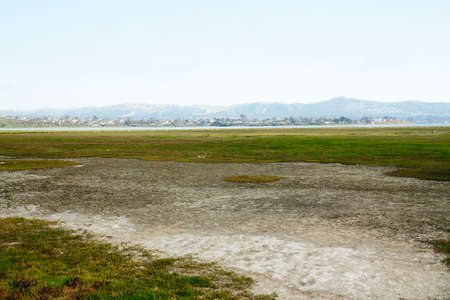 Morro Bay State Park, California. The Marina Peninsula Trail, Fragile Areaの写真素材