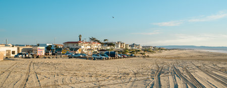 Oceano, California, USA -December 14, 2022. Oceano Dunes Vehicular Recreational Aria, California State Parkのeditorial素材