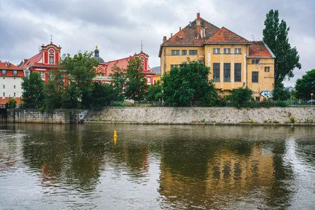 Wroclaw, Poland. Historical center of the old city. Historic landmarks, street view, architecture, city life. Wroclaw, Poland - August 21, 2022のeditorial素材