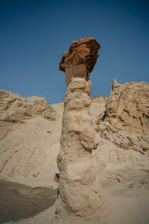 Grand Staircase-Escalante national monumen, Utah. Toadstools, an amazing balanced rock formations...