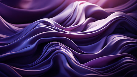Purple and burgundy gradient silk abstract background. Smooth elegant rich color, silk or satin luxury cloth texture, full frame. AI-generated imageの素材