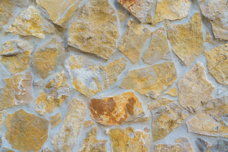 Old stone wall texture background, patternの写真素材