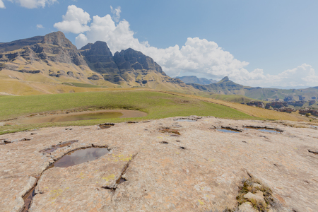 Rock Pools at the Peaksの写真素材