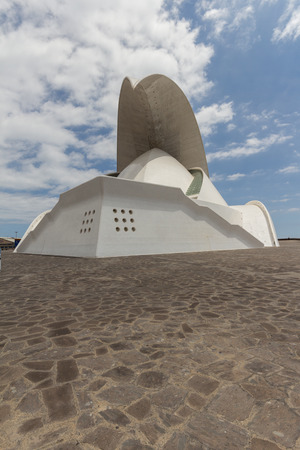 Auditorium - Concert Hall - Tenerife, Santa Cruz Landmarkのeditorial素材