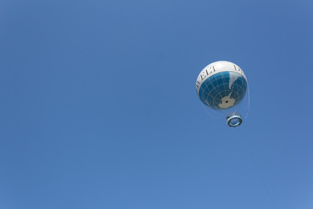 the World Earth Hot Air Balloon, Berlinのeditorial素材