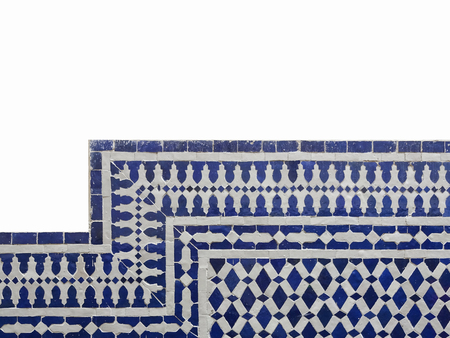 Oriental mosaic pattern.