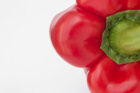 Bell pepper, also known as sweet pepper or a pepper (in the United Kingdom) and capsicum (in India, Australia and New Zealandの写真素材