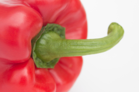 Bell pepper, also known as sweet pepper or a pepper in the United Kingdom and capsicum in India, Australia and New Zealandの写真素材