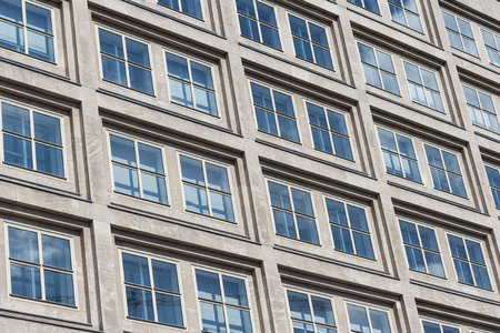 apartment building exterior - modern house facade