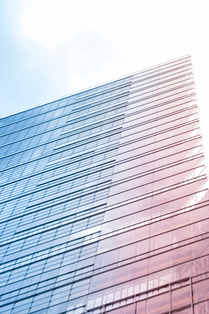 glass facade, modern architecture, office buildingの写真素材