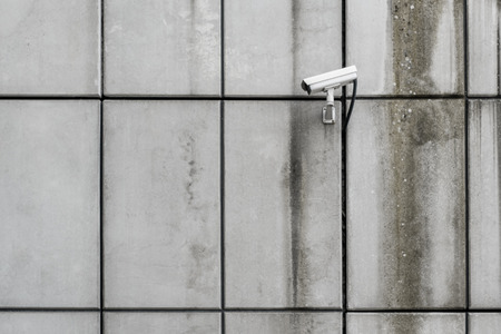 security camera - cctv on building wall