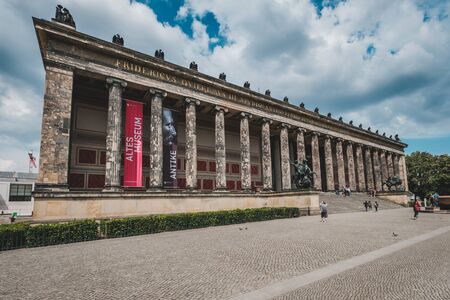 The Old Museum / Museum at Museum Island in Berlin, Mitteのeditorial素材