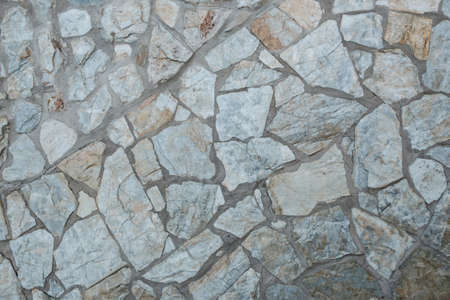 natural stone wall,  grey stone patternの写真素材