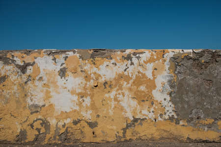 old wall texture , vintage background with fading plasterの写真素材