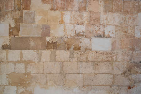 Old wall texture, historic wall backgroundの素材 [FY310186733907]